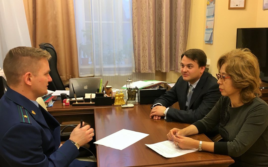 Уполномоченный по защите прав предпринимателей в Ленинградской области и Прокуратура Ленинградской области провели совместный прием предпринимателей