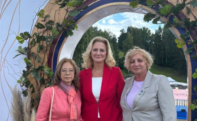Уполномоченный по защите прав предпринимателей Елена Рулева приняла участие в праздновании 90-летия Всеволожского муниципального района.
