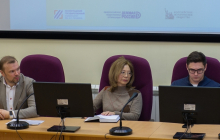Уполномоченный по защите прав предпринимателей в Ленинградской области Елена Рулева провела встречу со студентами ЛГУ им. Пушкина