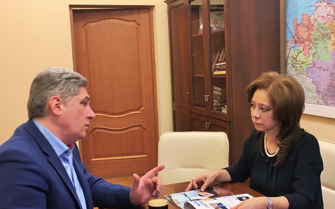Состоялась рабочая встреча Уполномоченных по защите прав предпринимателей Елены Рулевой и Дмитрия Барышева