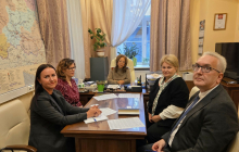 16 сентября Уполномоченный по защите прав предпринимателей в Ленинградской области Елена Рулева и руководитель Северо-Западного отделения Арбитражного центра при РСПП Марина Горлачева провели рабочую встречу.