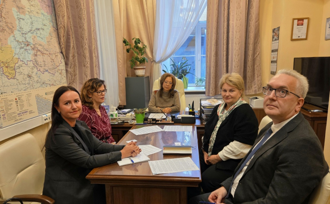16 сентября Уполномоченный по защите прав предпринимателей в Ленинградской области Елена Рулева и руководитель Северо-Западного отделения Арбитражного центра при РСПП Марина Горлачева провели рабочую встречу.