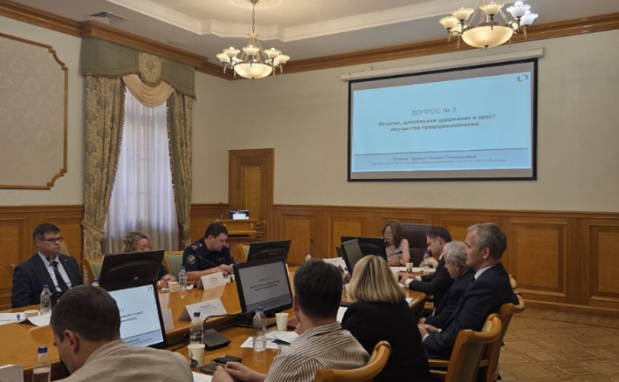 Экспертный совет обсудил вопросы защиты прав предпринимателей в уголовном судопроизводстве